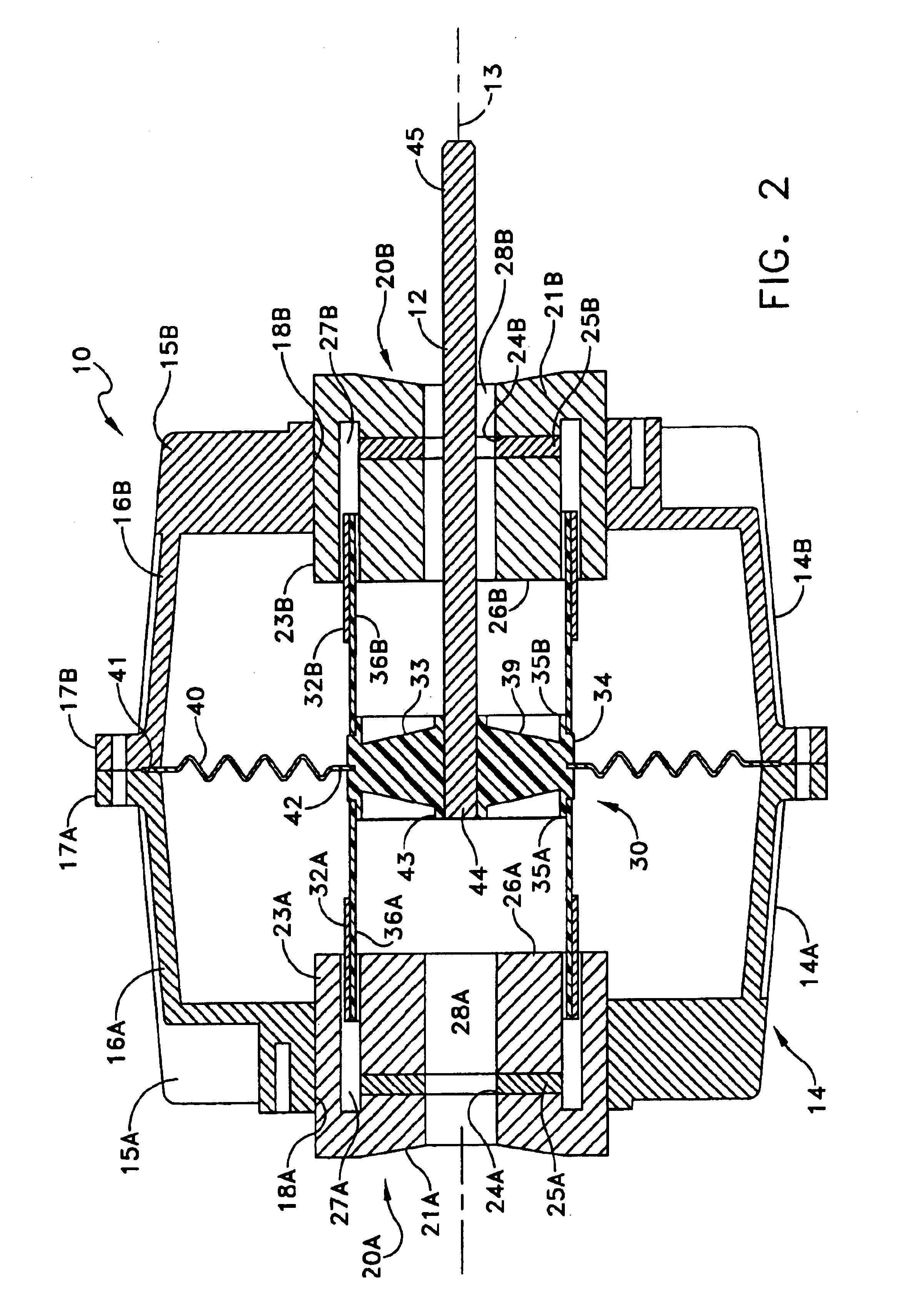 Repairable electromagnetic linear motor for loudspeakers and the like