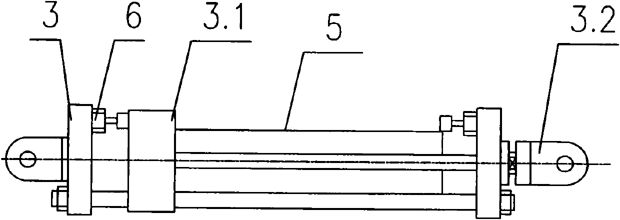 Tyre gripping device of hydraulic tyre forming vulcanizer