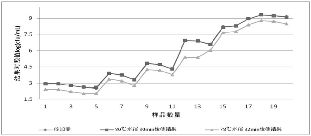 Detection method and culture medium of Bacillus coagulans