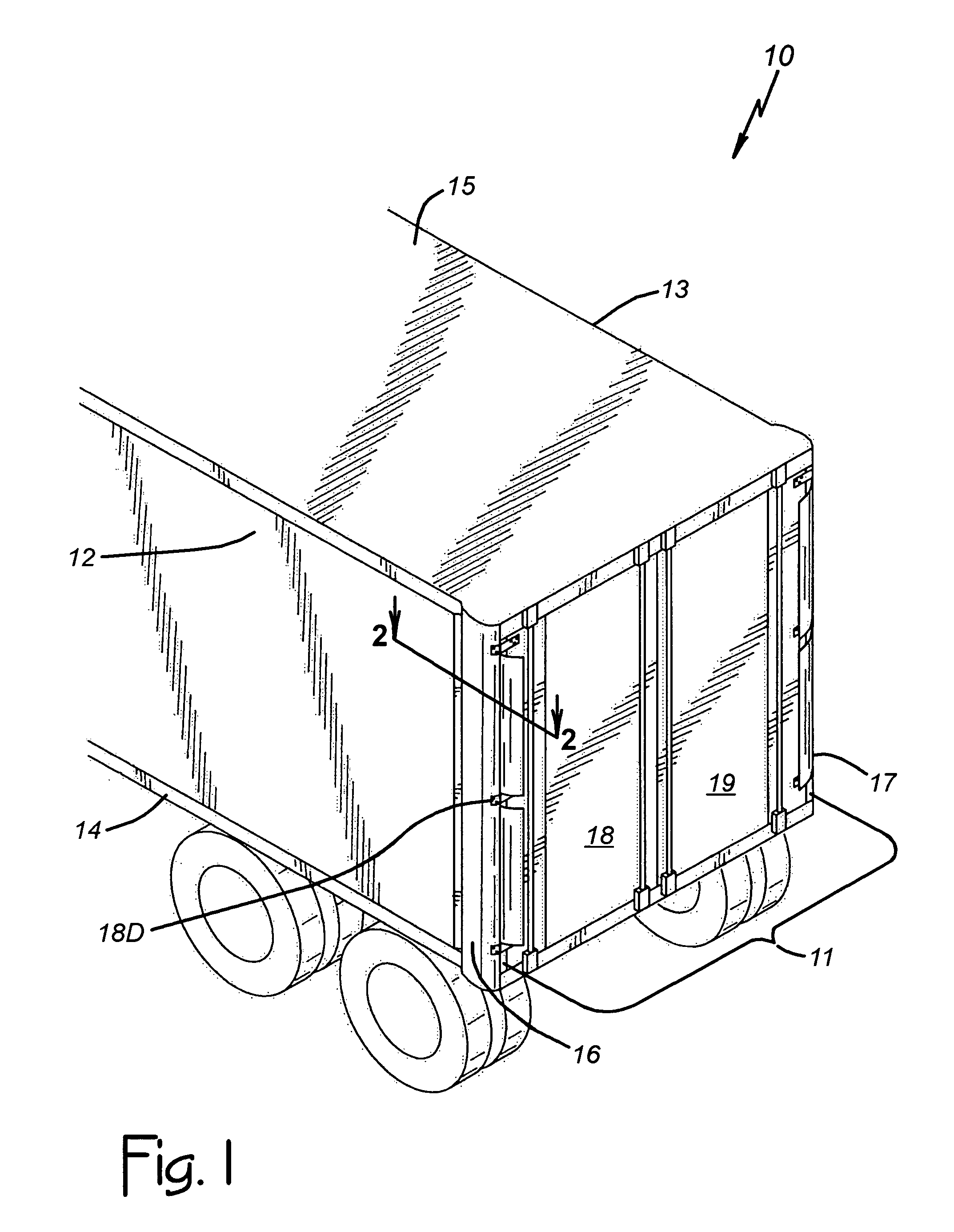 Cargo vehicle with drag reduction