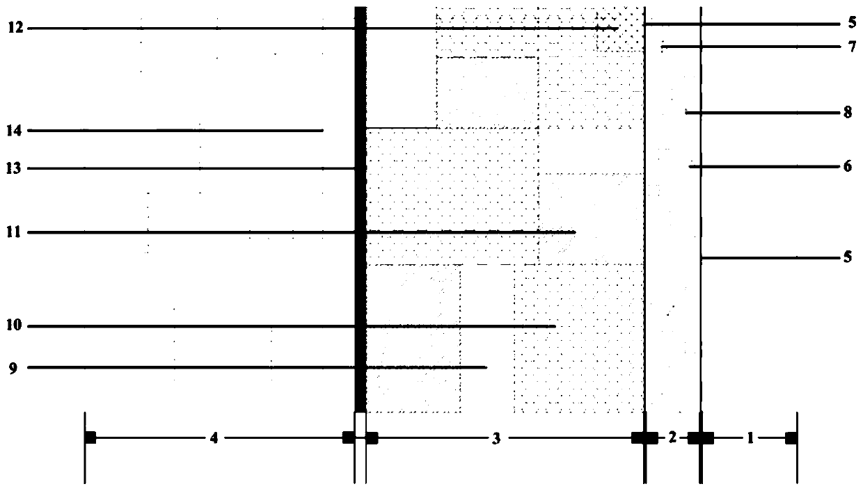 Sponge city system and construction method thereof