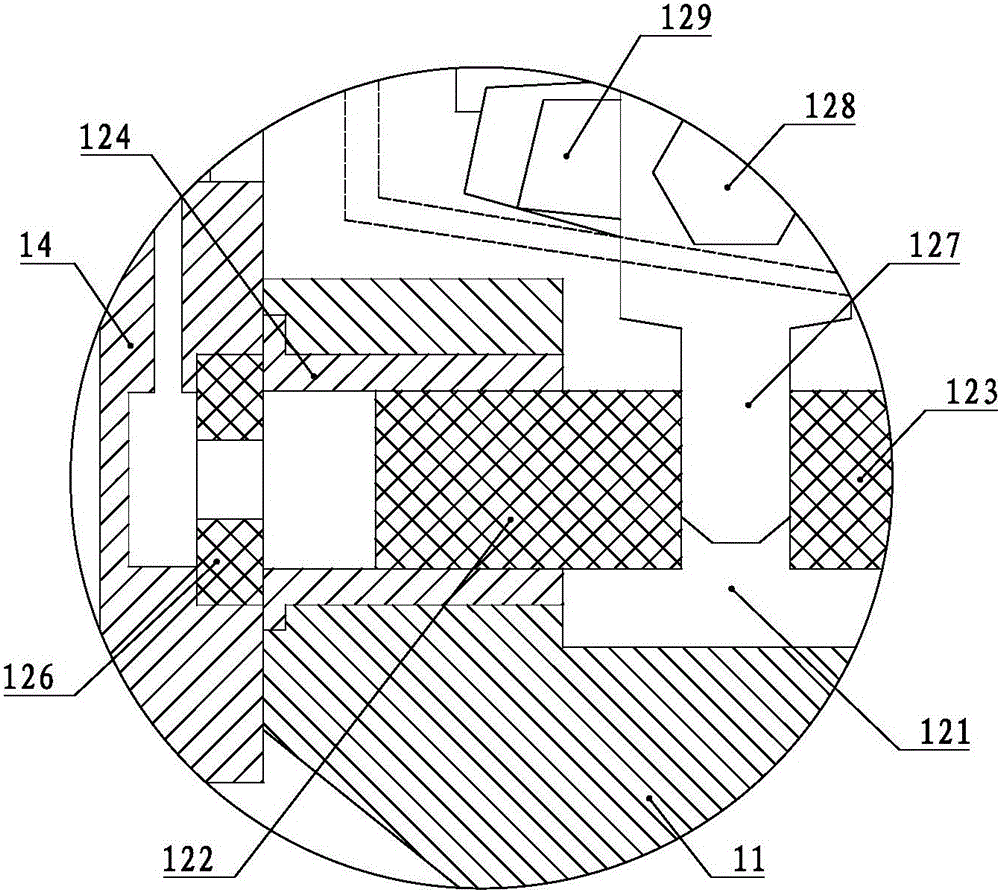 Pneumatic scissors and selvage folding device used in medium width loom