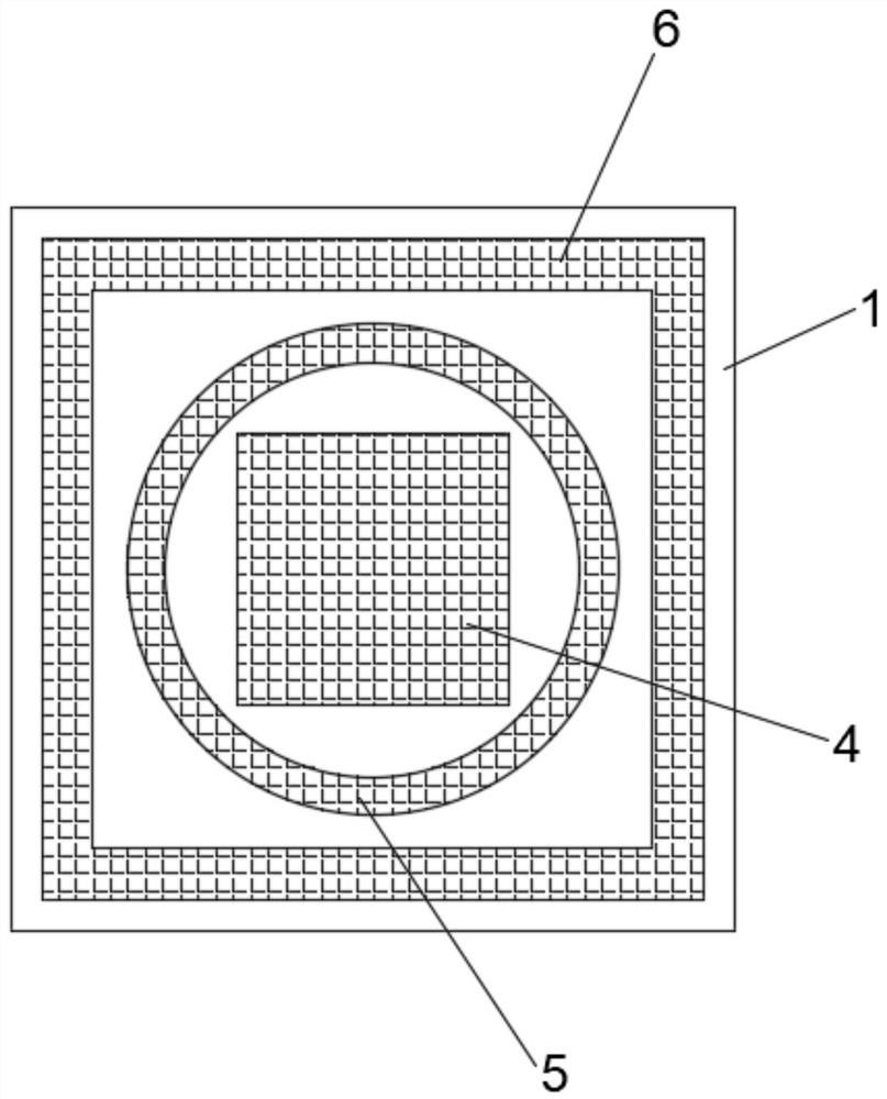 Terahertz electromagnetic absorber based on metamaterial