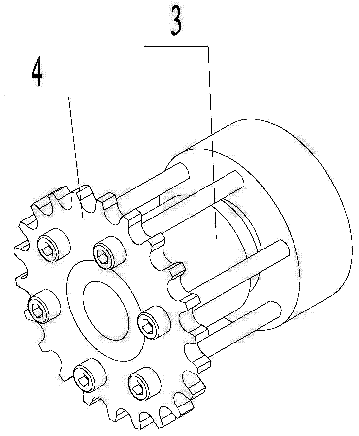 Straw baler matched with wheel type harvester