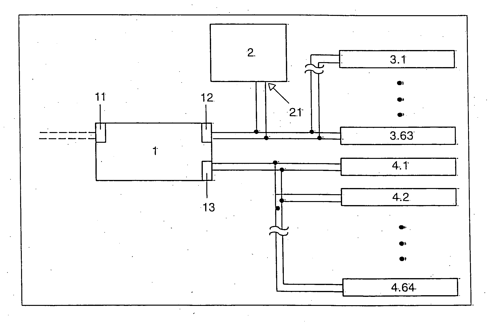 Data converter for a lighting system, and method for operating a lighting system