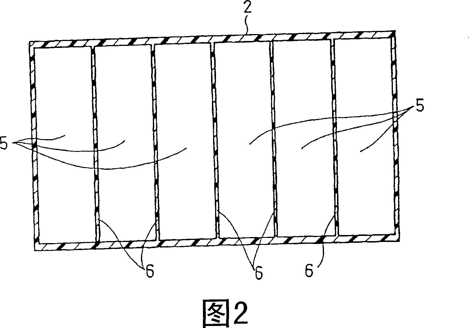 Control valve type lead battery