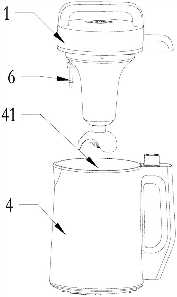 Pulping method of food processor