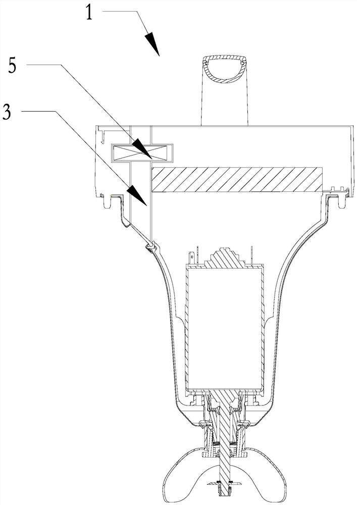 Pulping method of food processor