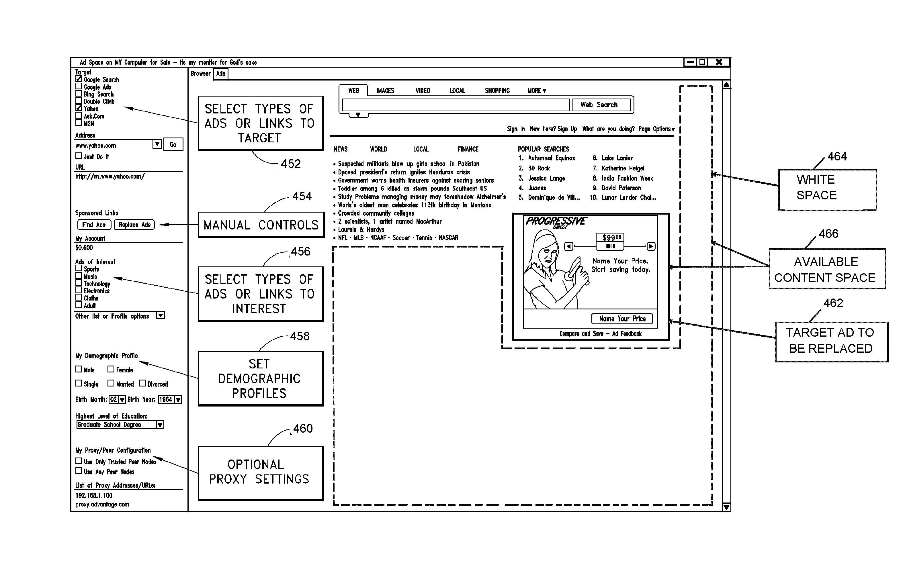 Methods and systems for processing and displaying content