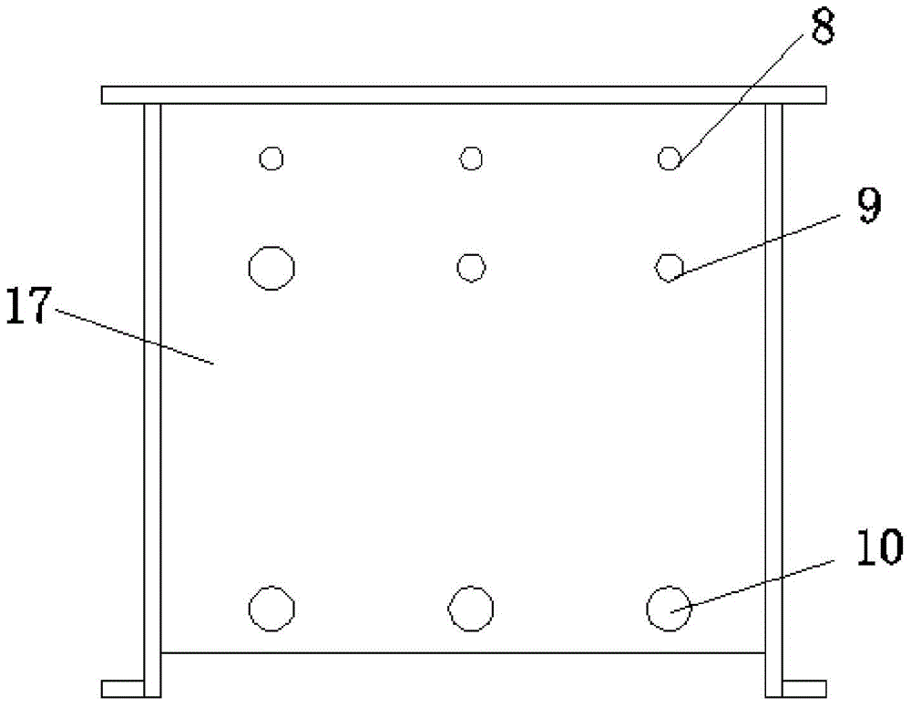 Ionic exchange membrane electrolytic cell device for treating chemical production wastewater