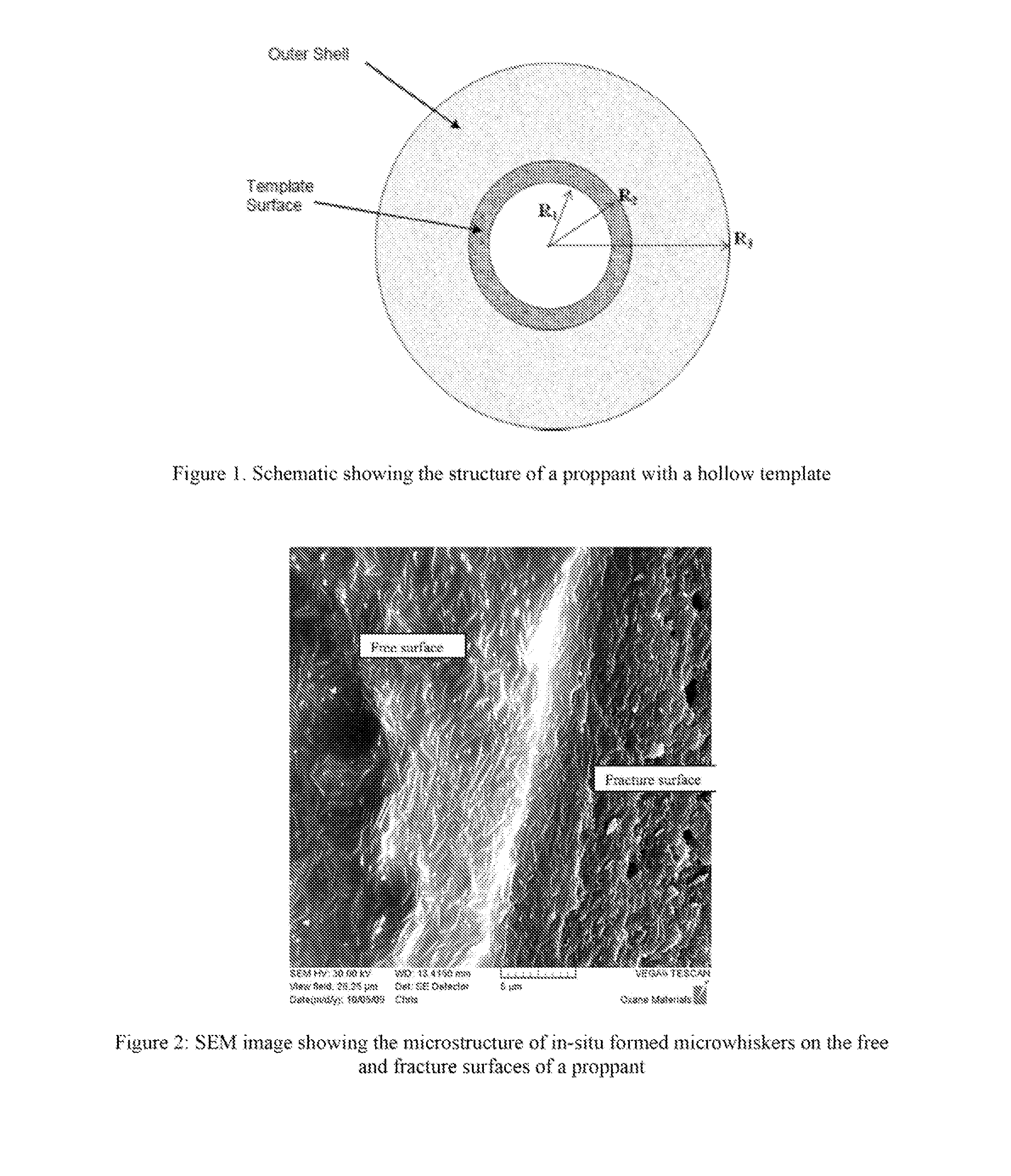 Light Weight Proppant With Improved Strength And Methods Of Making Same