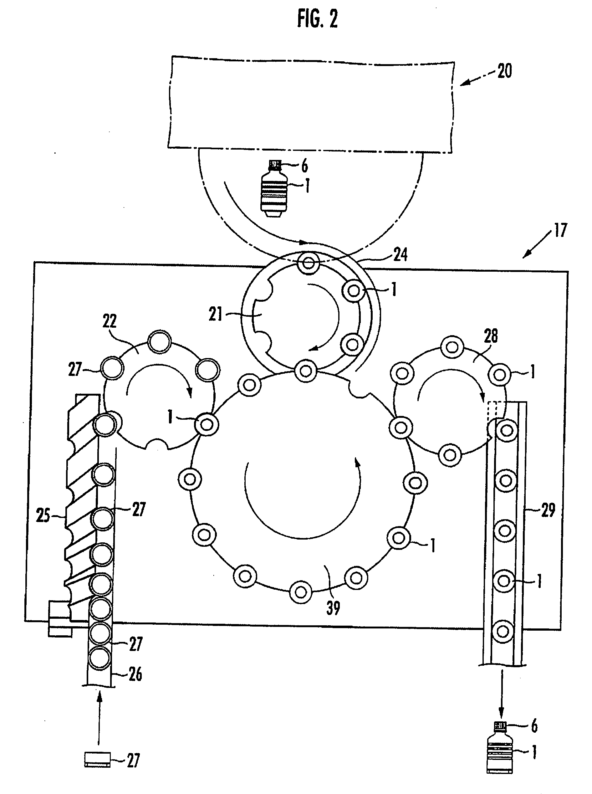 Method and Device for Producing Content Filling Bottle