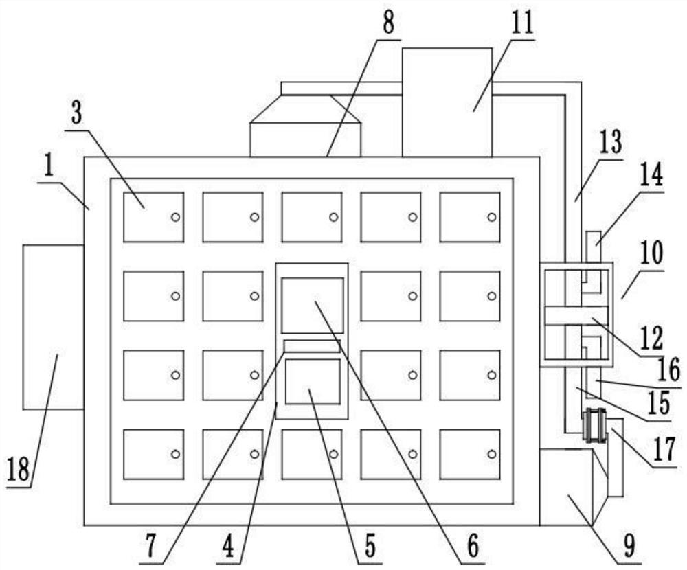 Dehumidification storage cabinet based on Internet of Things