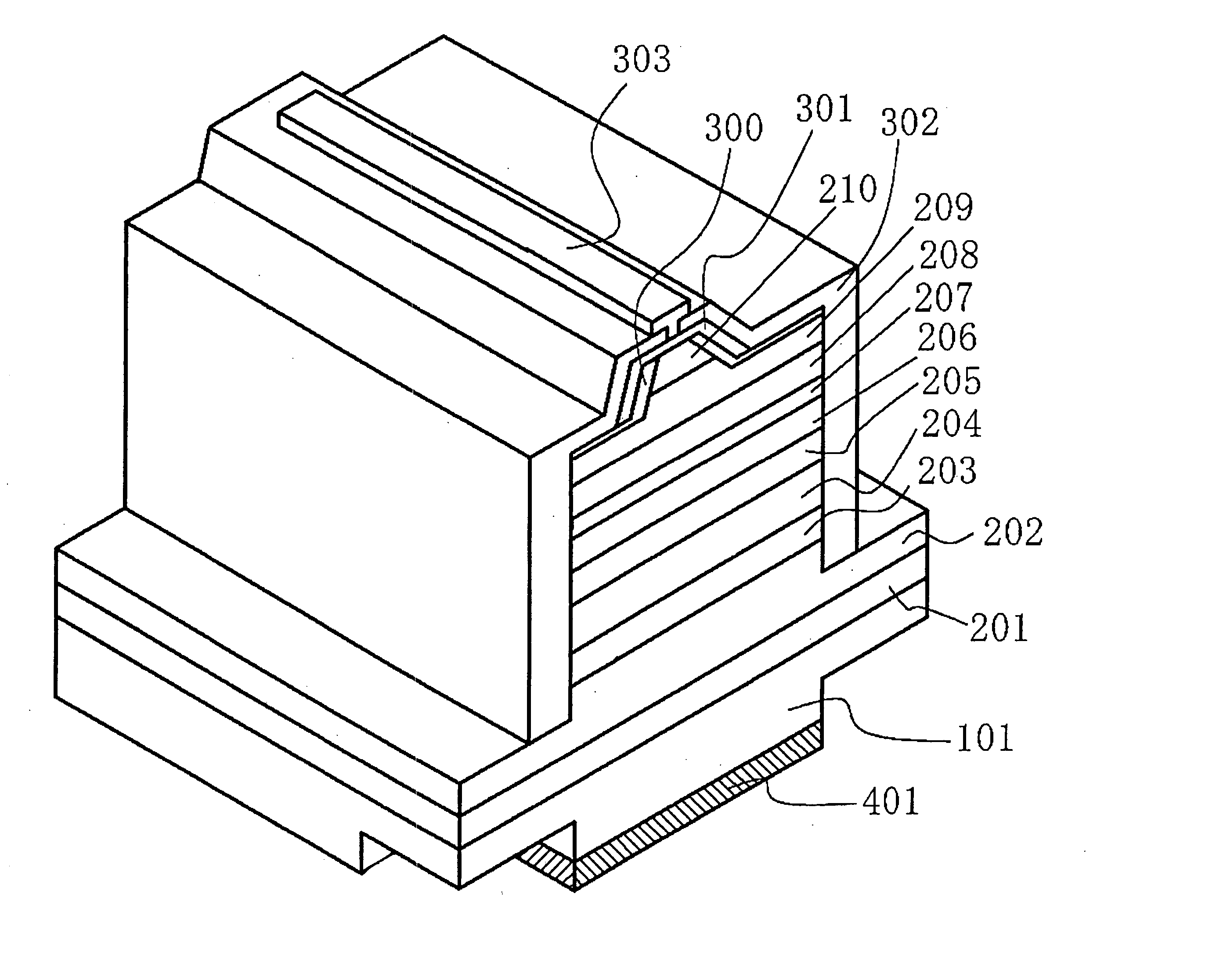 Nitride semiconductor laser device and method of manufacturing the nitride semiconductor laser device