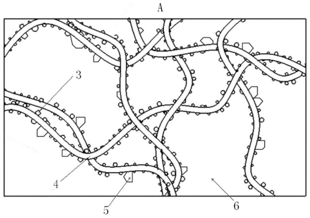 Polishing wheel for processing hard and brittle material and preparation method thereof