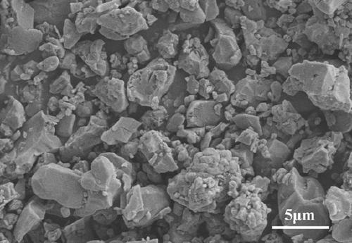 Preparation method of aluminum nitride powder with dense morphology