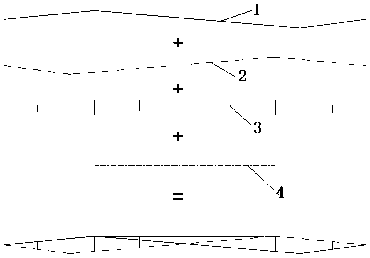 Bridge span assembly of open web condup-shaped pedestrian bridge