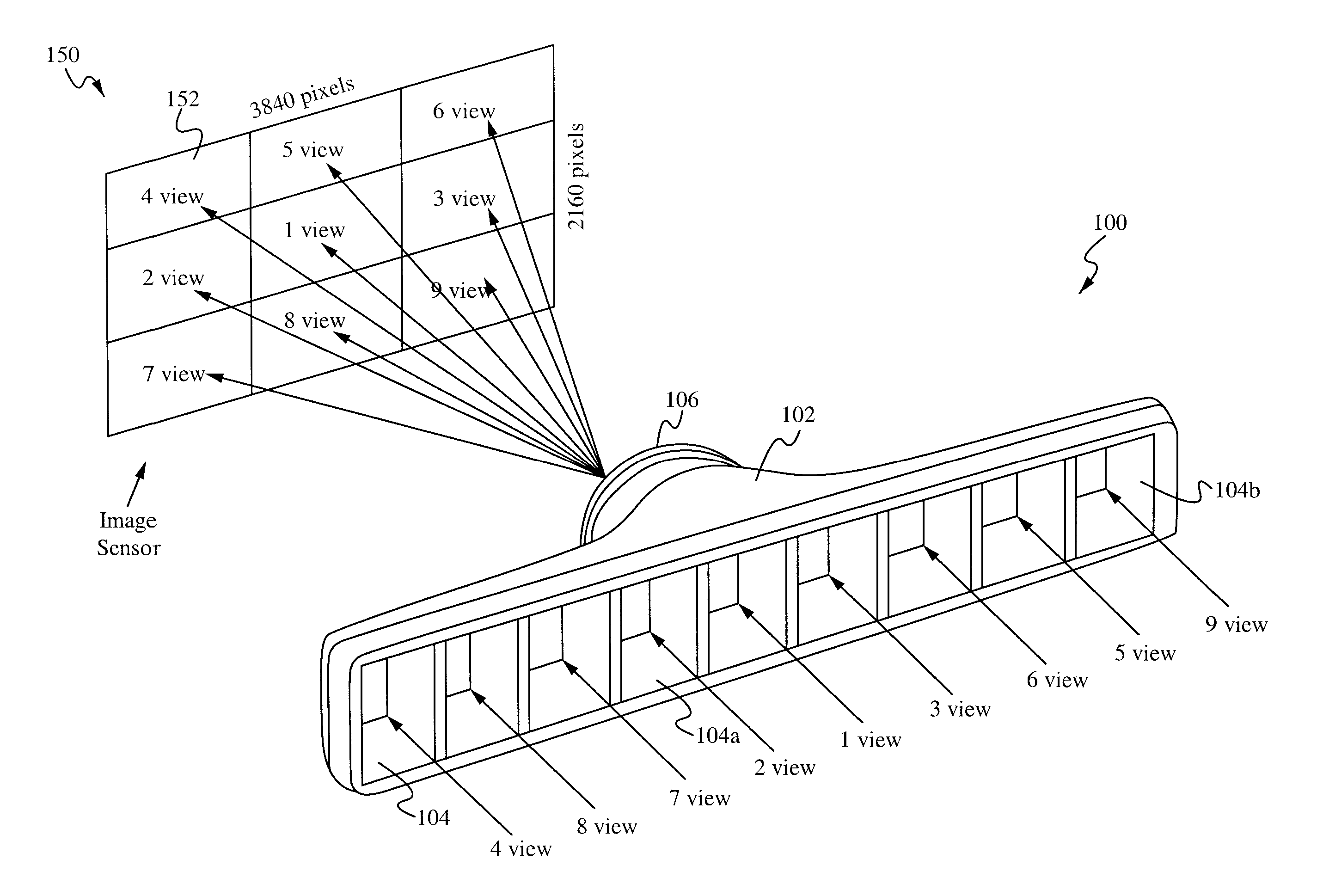 Multi-view video and still 3D capture system