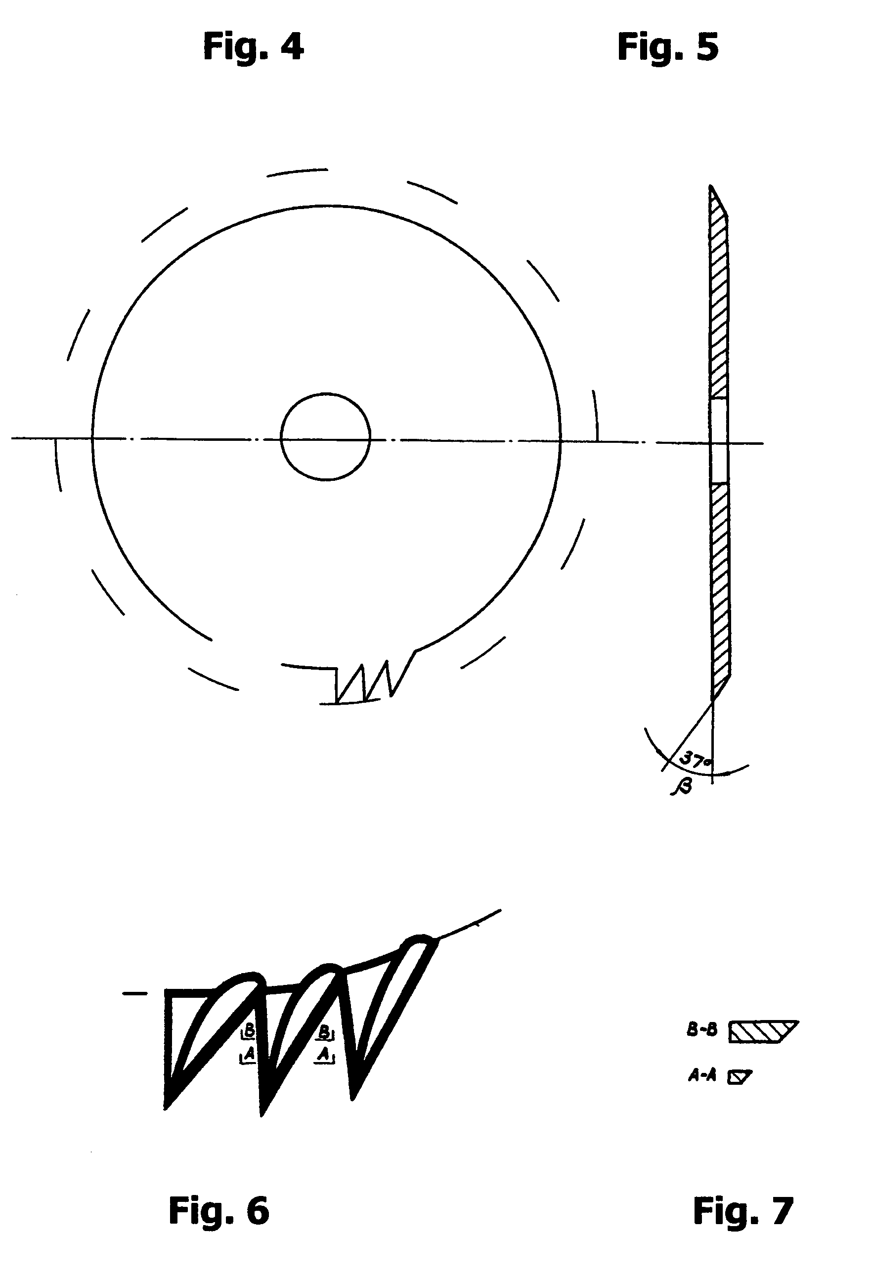 Device to produce round cross-section articles with complicated profiled surfaces