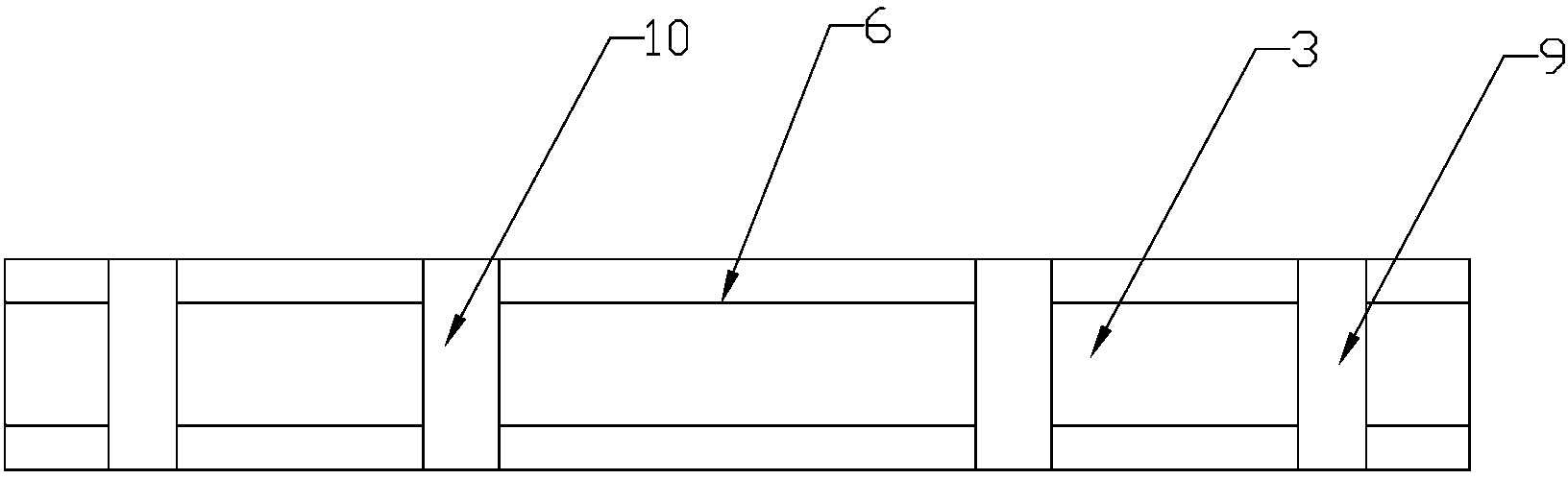 Production process for improving blind routing depth accuracy