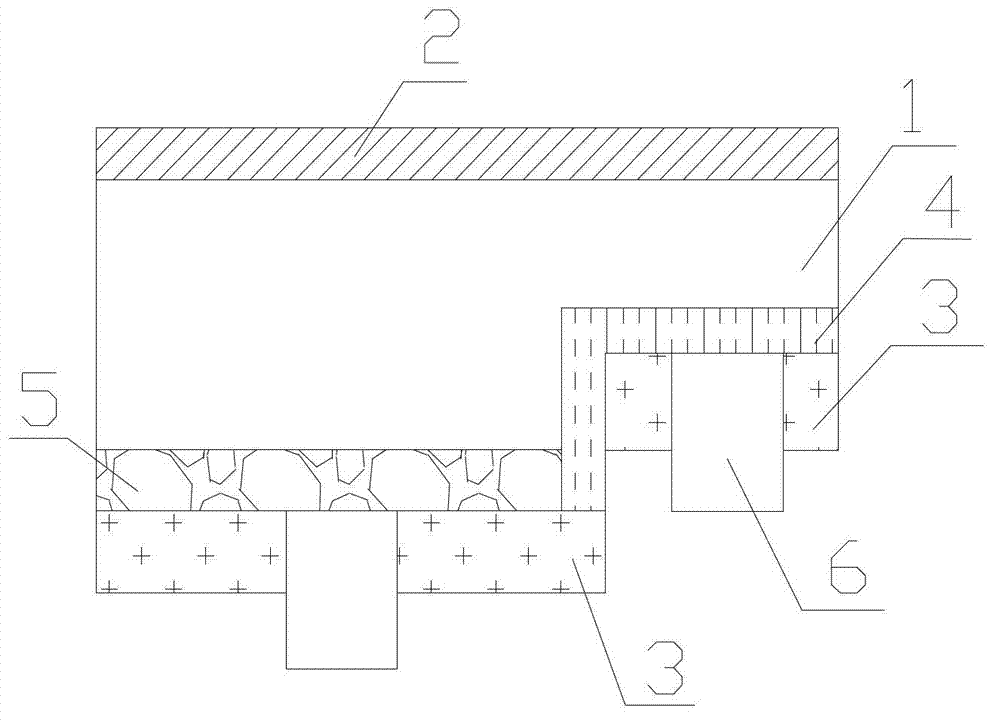 Amorphous silicon passivation N-type back contact battery and manufacturing method thereof