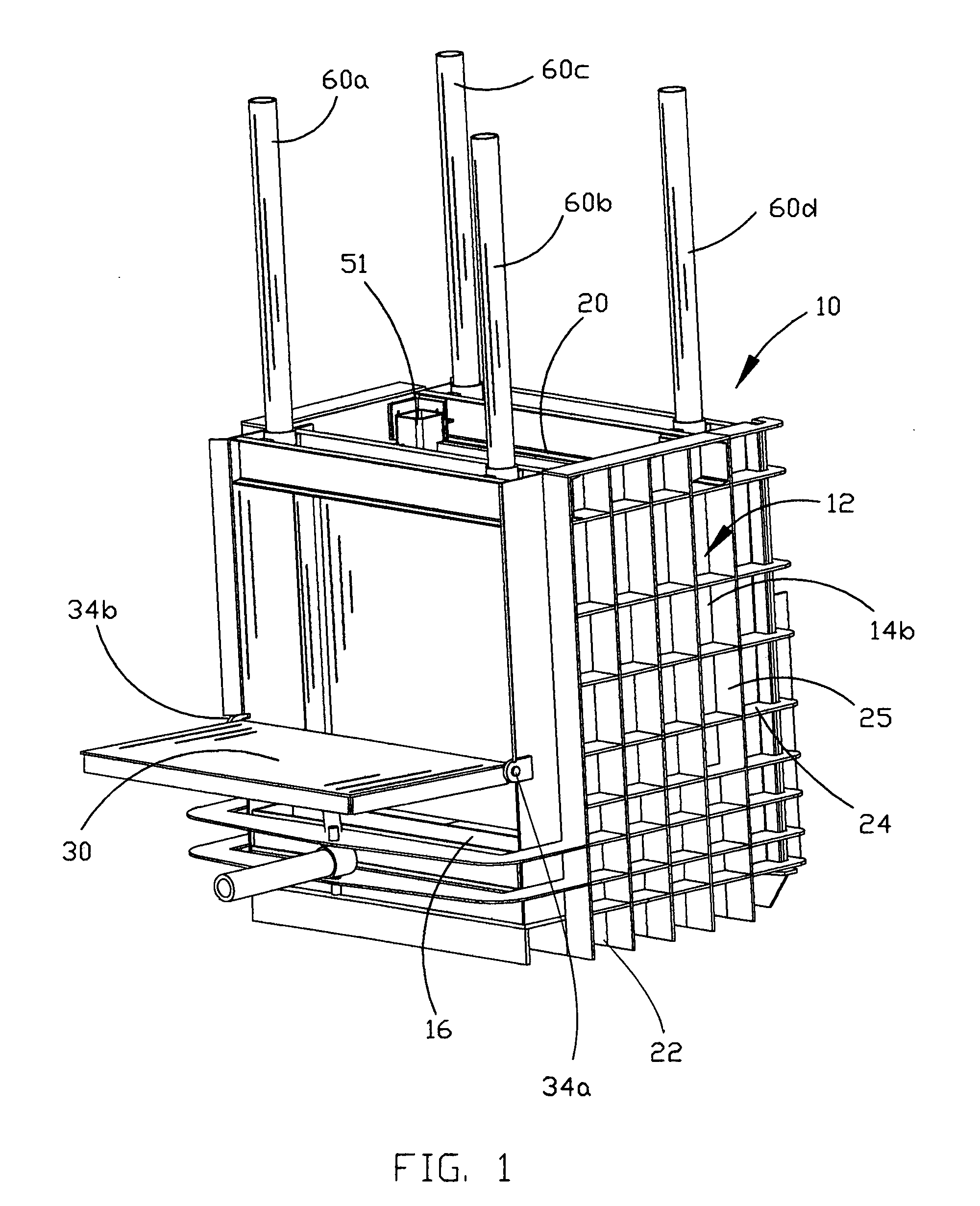 Portable metal compacting device