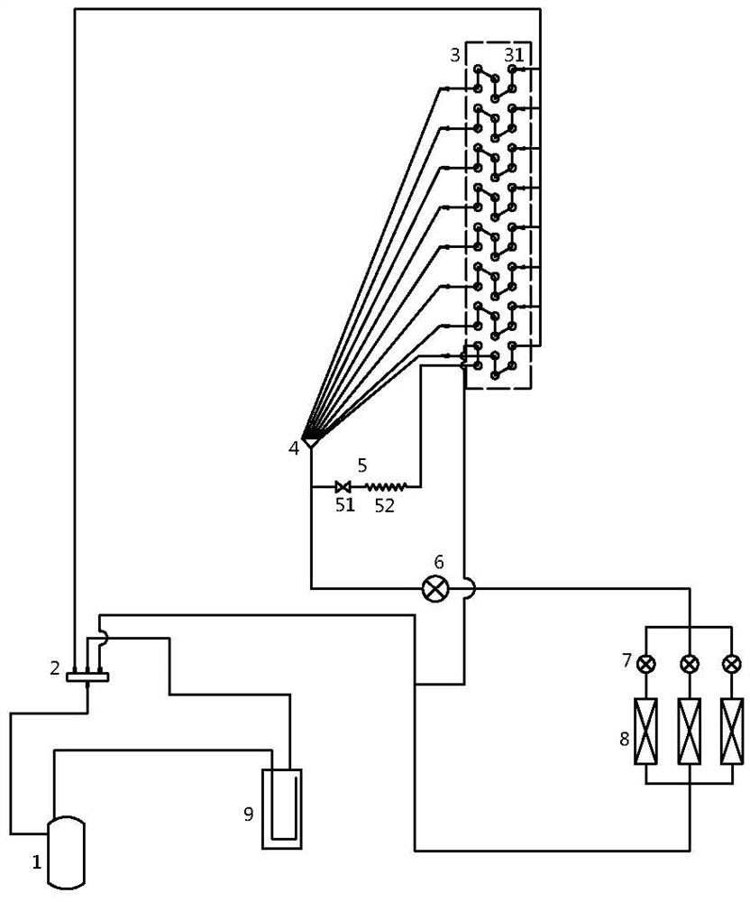 An air conditioning system capable of regulating heat transfer