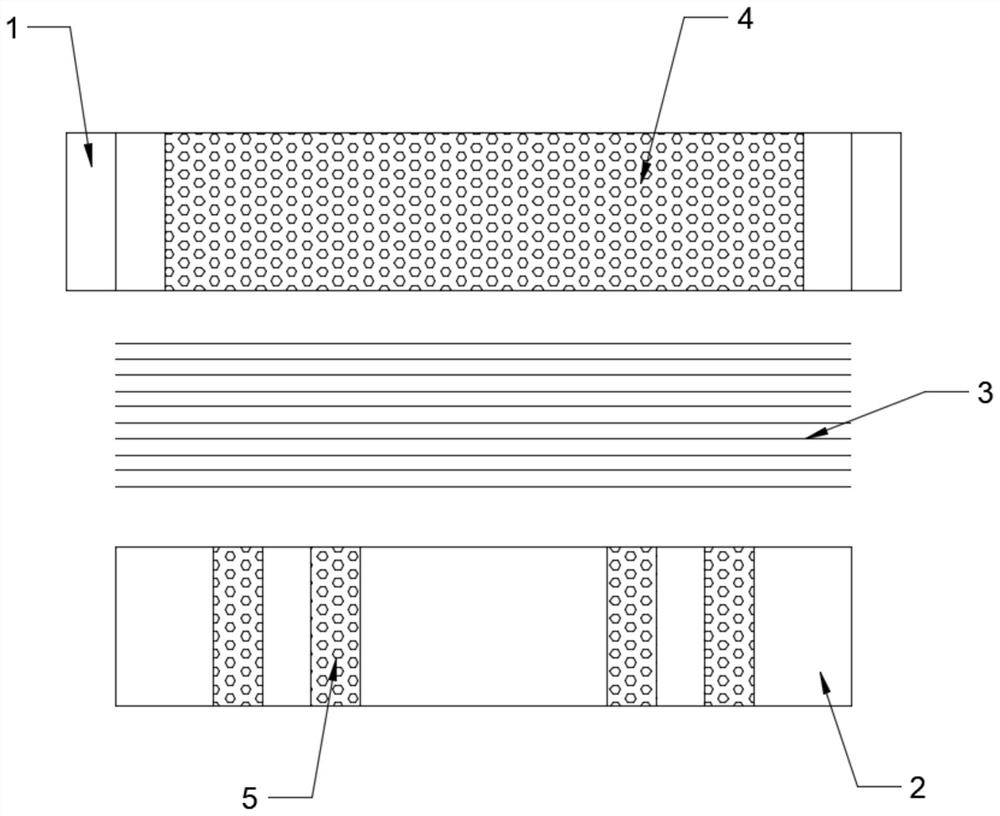 Light, thin and breathable paper diaper elastic part and production process