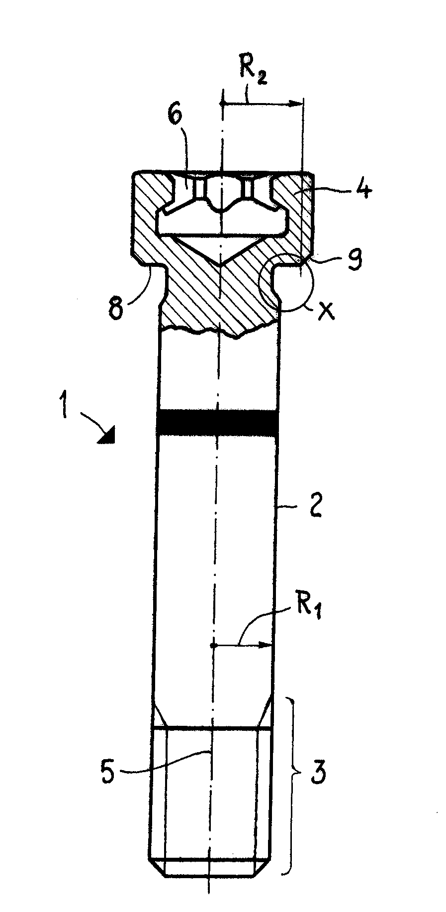 Improved screw head