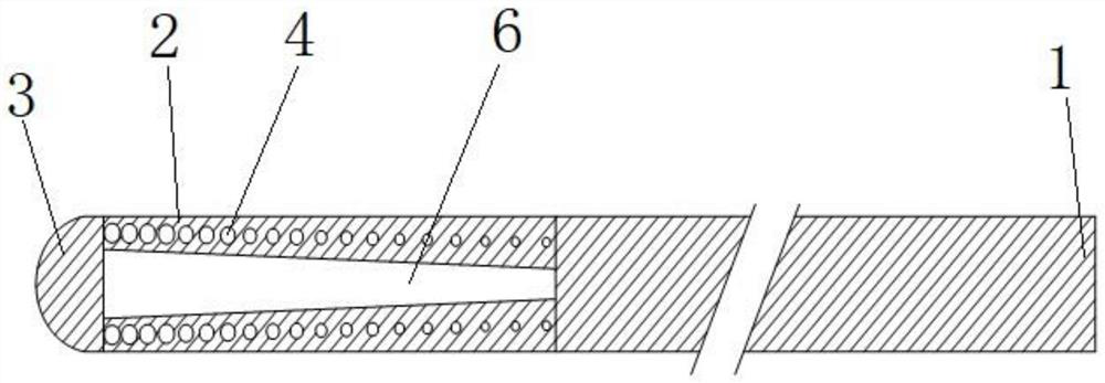 Cavity guide wire