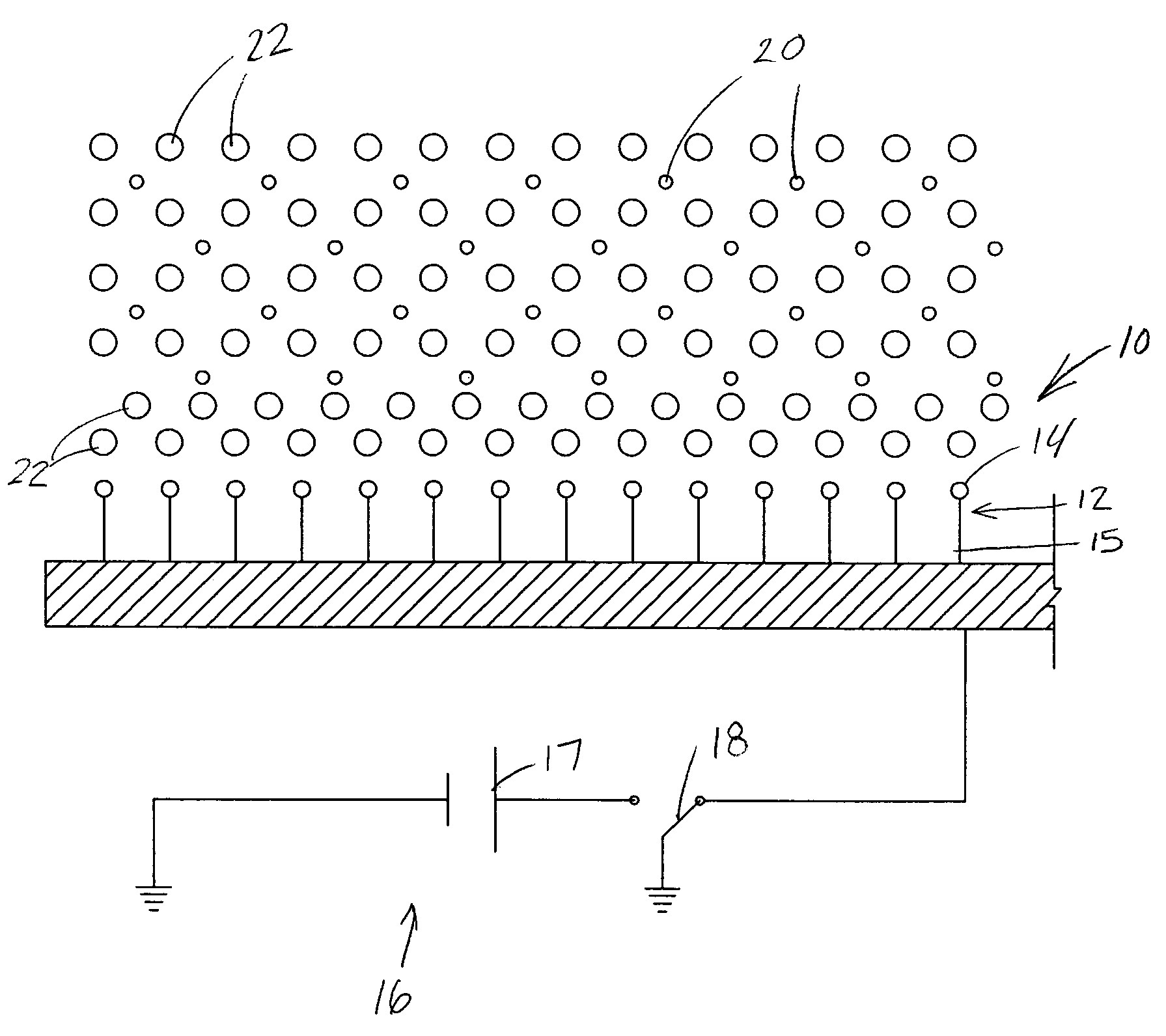 Fluid separator with smart surface