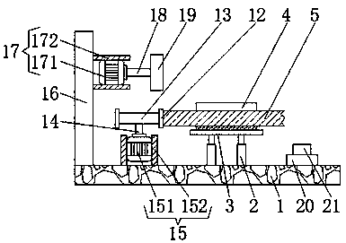 Burr removing device with fixing function for aluminum alloy door and window assembly