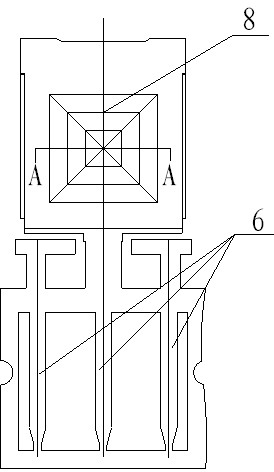 Controlled silicon for large-size silicon chip employing plastic entity package and packaging process thereof