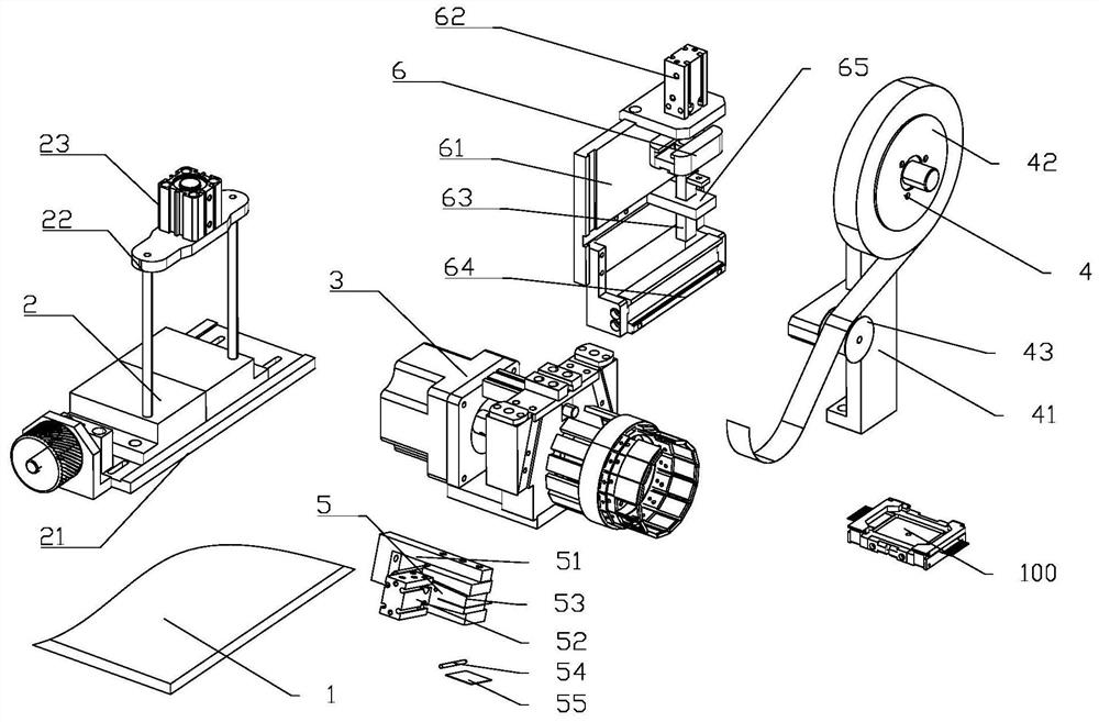 End gluing device and gluing method for cable arrangement