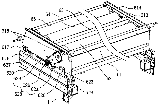 Cleaning system for digital printing machine conveying mechanism