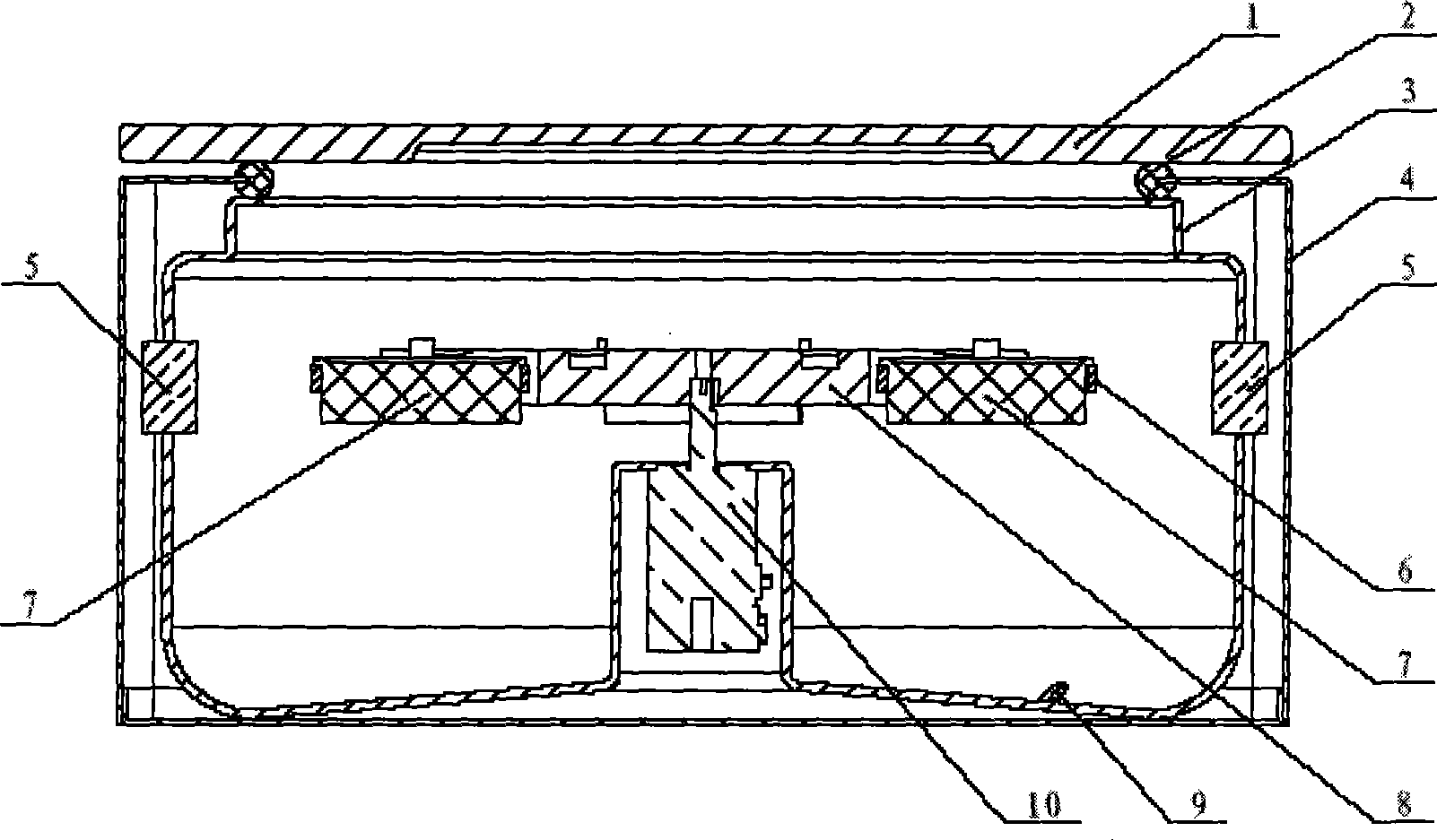 Method and tool for drying hard substrate biological chips