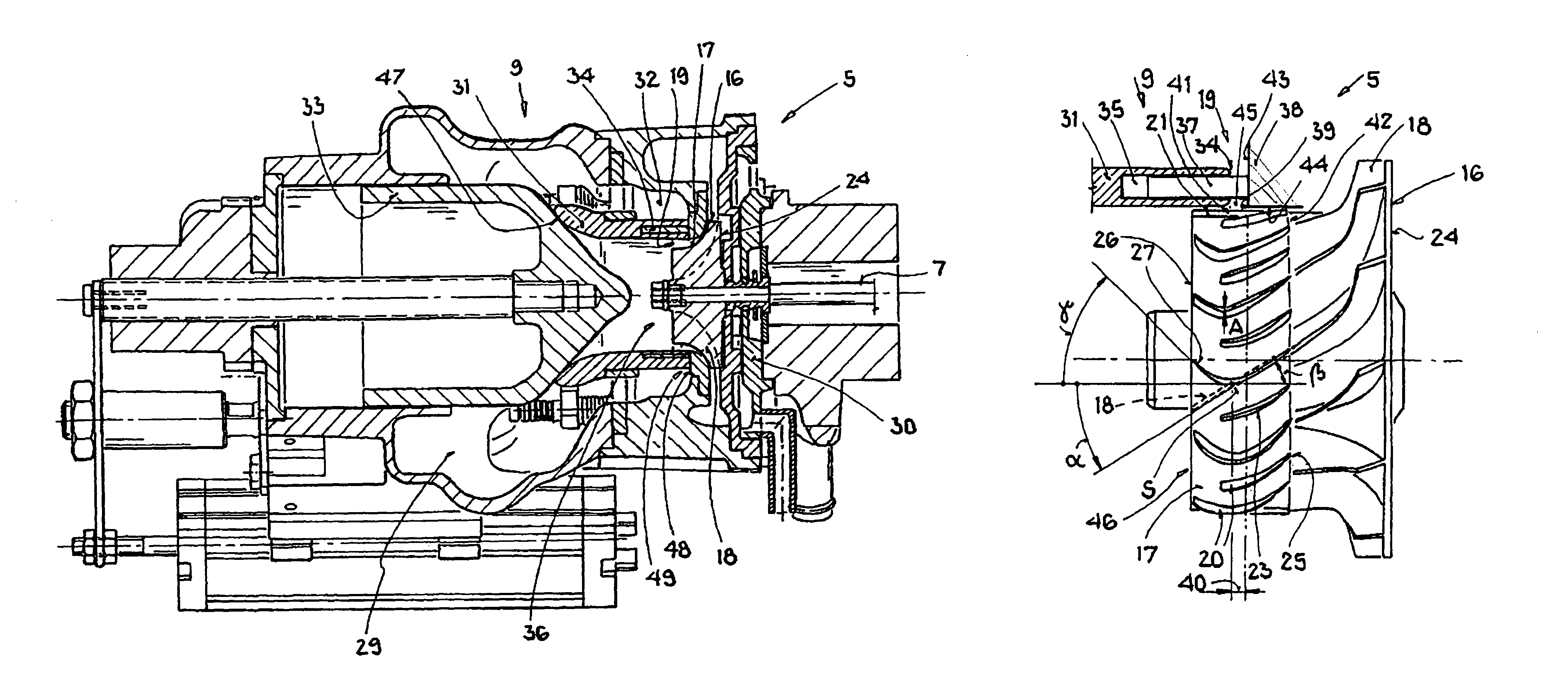 Exhaust gas turbocharger for an internal combustion engine