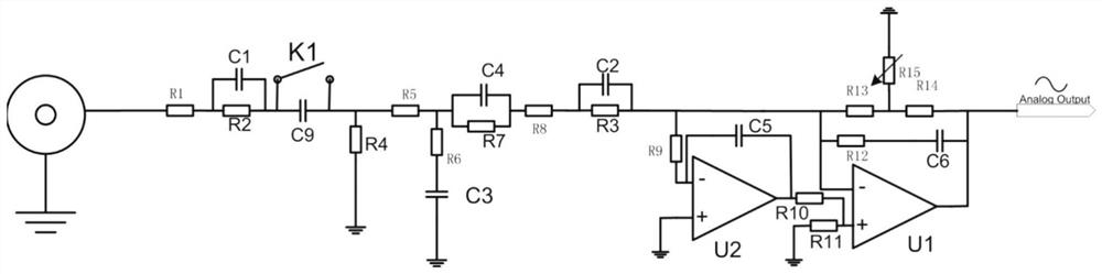 Signal conditioning circuit capable of program-controlled compensation