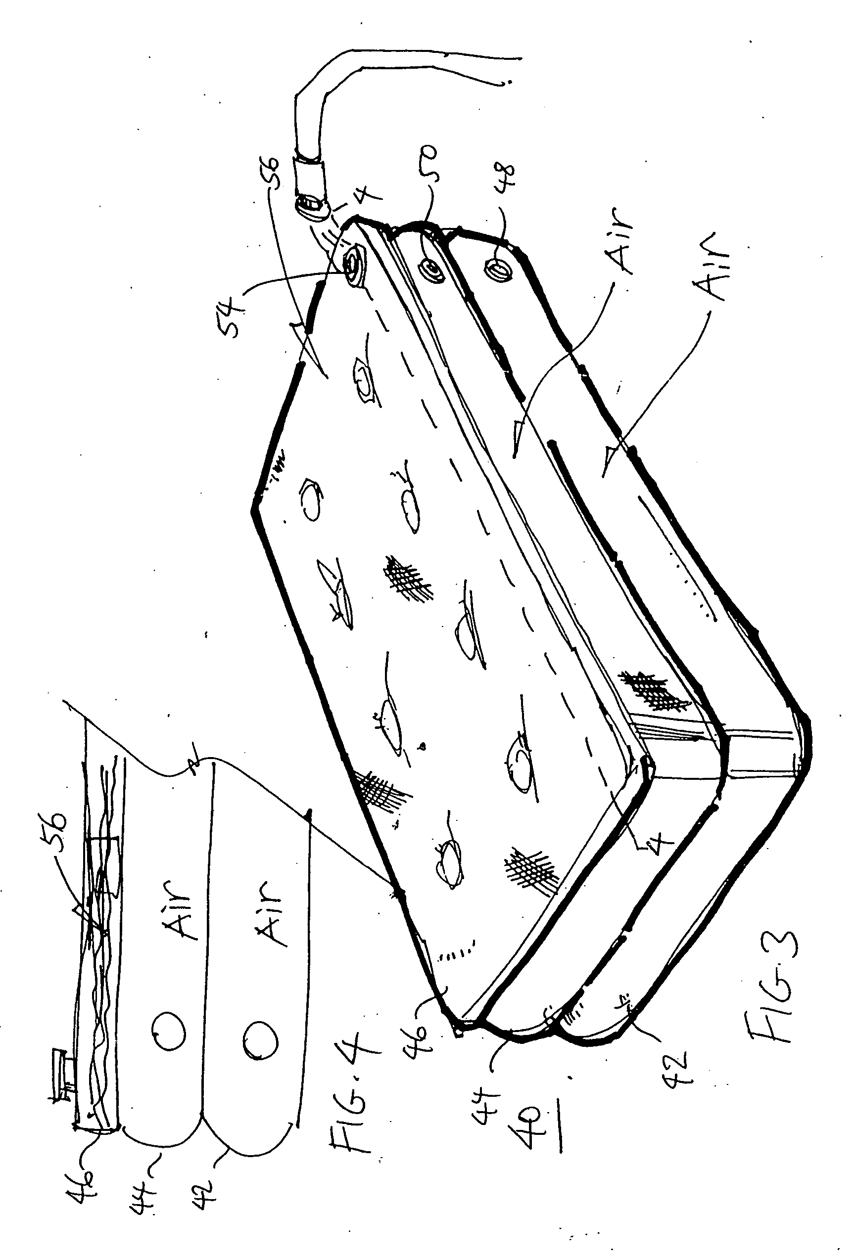 Inflatable liquid furniture