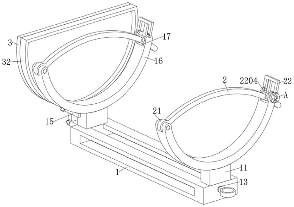 Anti-damage stacking device for building pipeline construction