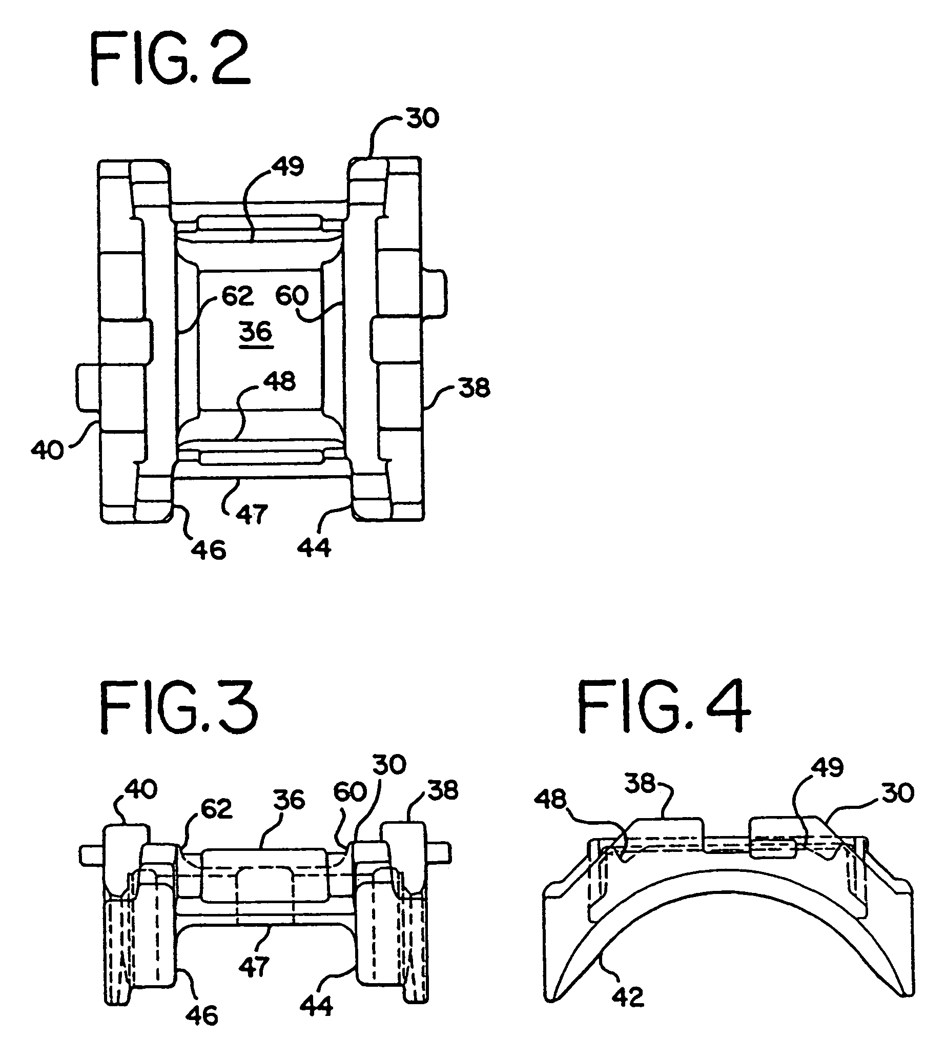 Railway truck pedestal bearing adapter