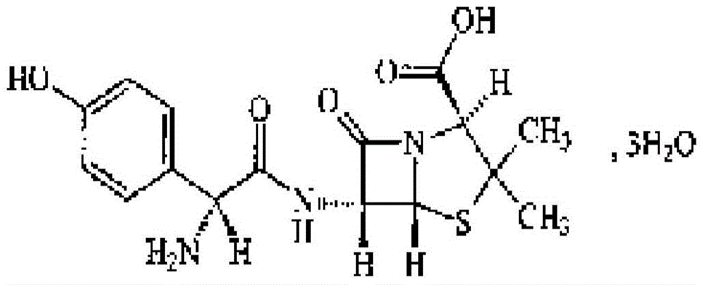 A kind of amoxicillin dispersible tablet, its preparation method and application