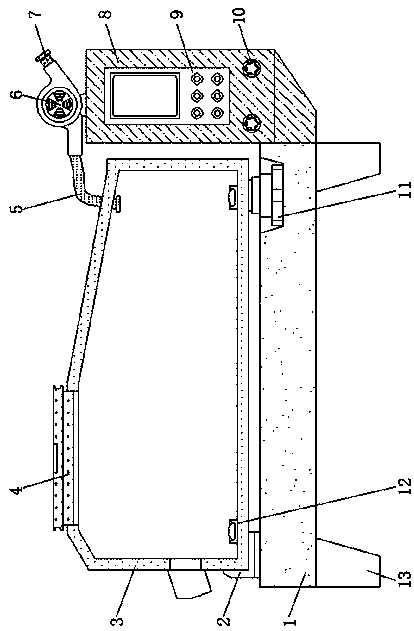 Recovery device for compound fertilizer production