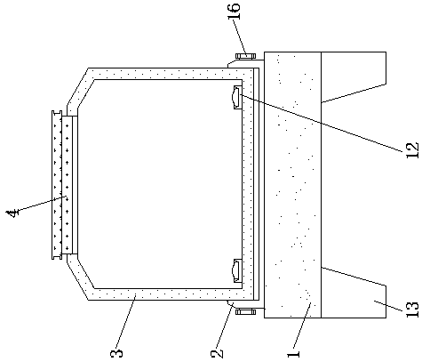 Recovery device for compound fertilizer production