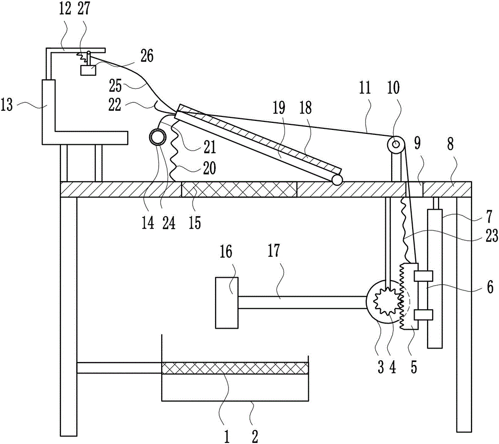 Quick rapeseed peeling device for agricultural use