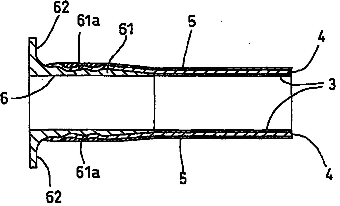 Process for producing tube member made of fiber-reinforced resin