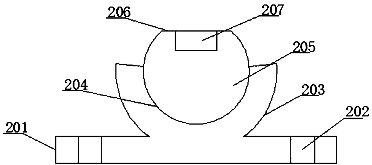 Middle tension adjusting device for pretightening force control for facilities