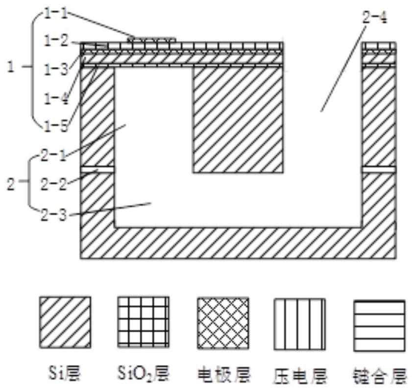 A mems piezoelectric ultrasonic transducer with an acoustic tube