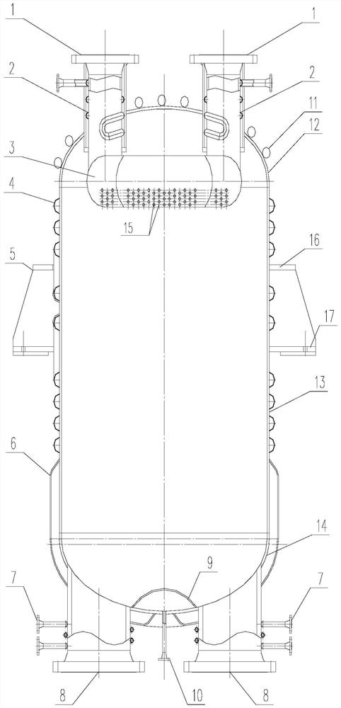 Novel devolatilization device