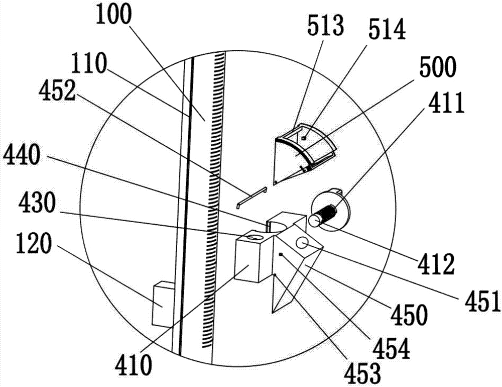 Accommodated measuring device for accurately measuring thickness of floor slab